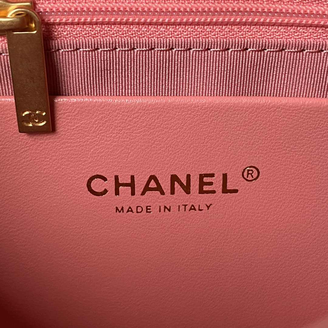 Large Lambskin Hobo Bag AS4368 Pink